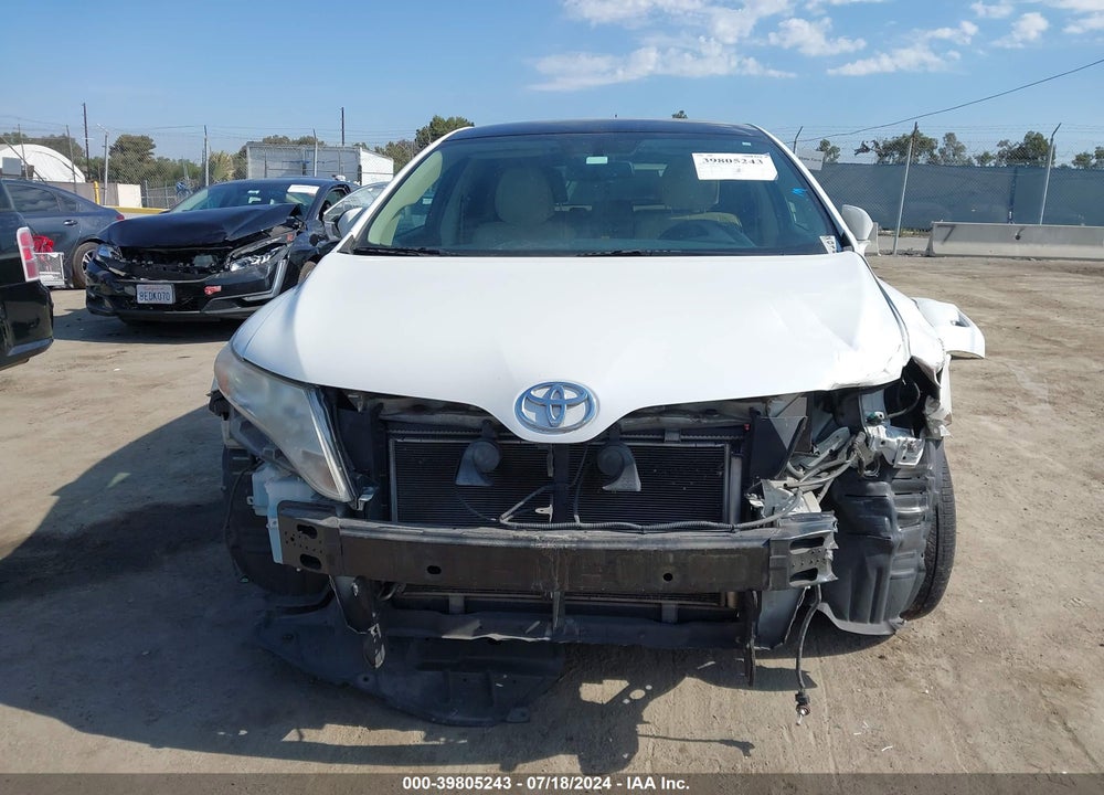 2013 TOYOTA VENZA XLE V6 VIN: 4T3ZK3BB6DU063168