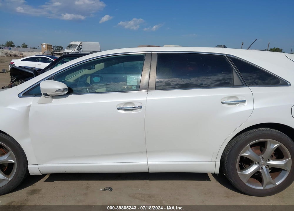 2013 TOYOTA VENZA XLE V6 VIN: 4T3ZK3BB6DU063168
