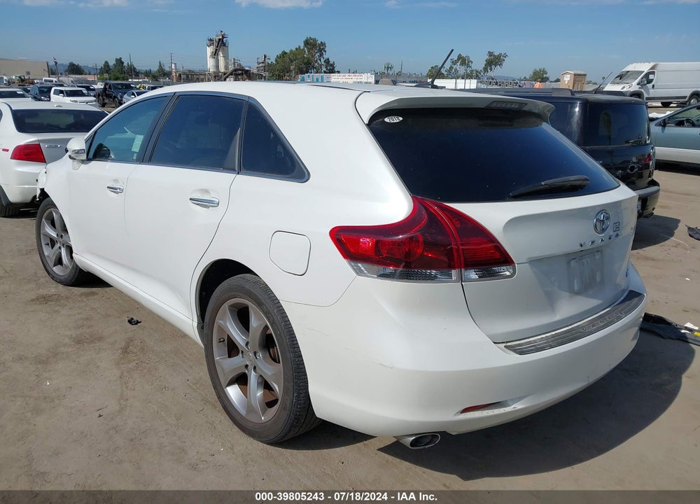 2013 TOYOTA VENZA XLE V6 VIN: 4T3ZK3BB6DU063168