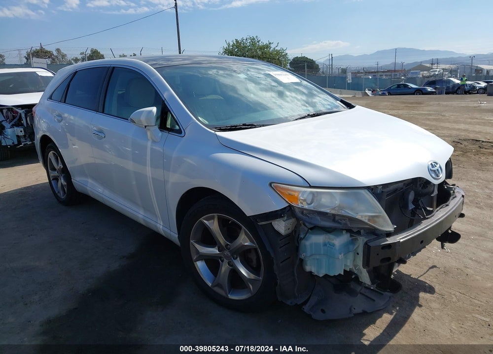 2013 TOYOTA VENZA XLE V6 VIN: 4T3ZK3BB6DU063168