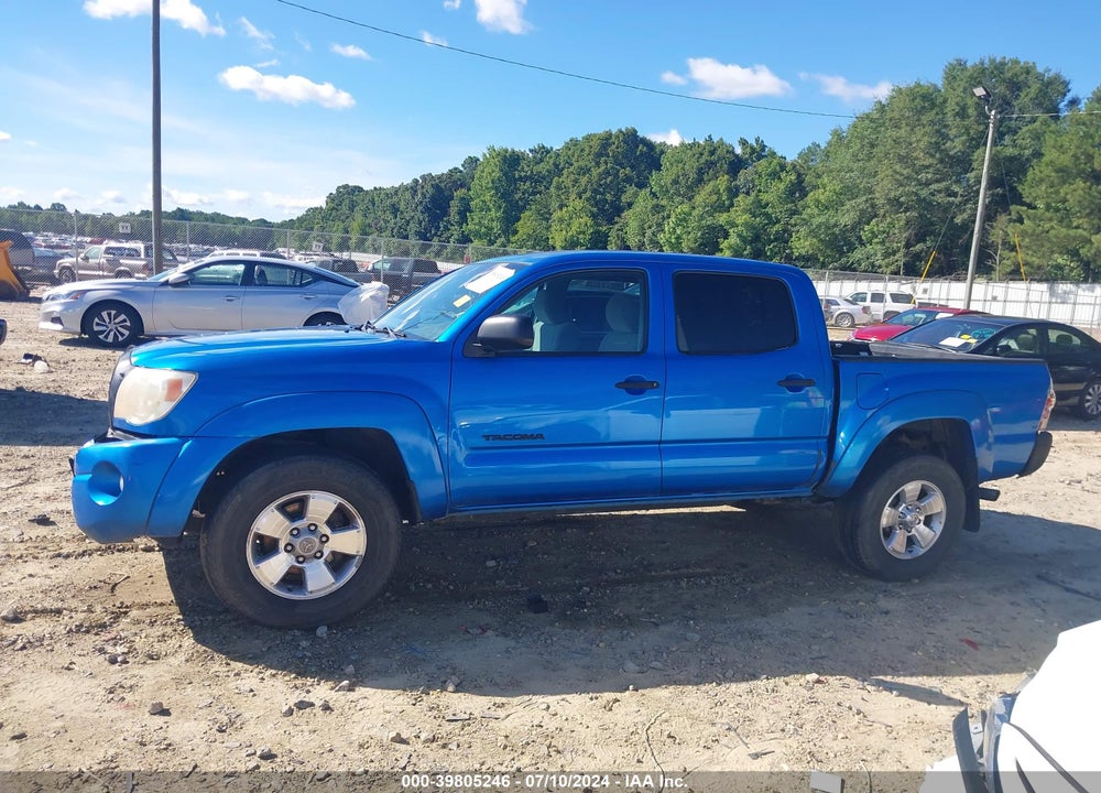2009 TOYOTA TACOMA PRERUNNER V6 VIN: 3TMJU62NX9M072290