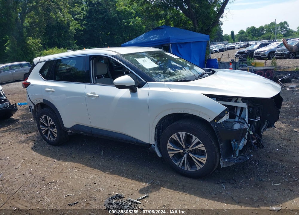 2021 NISSAN ROGUE SV INTELLIGENT AWD VIN: 5N1AT3BB5MC837905