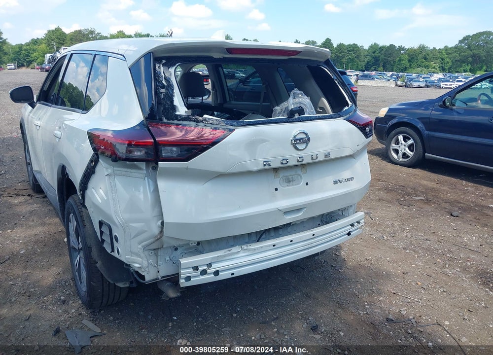 2021 NISSAN ROGUE SV INTELLIGENT AWD VIN: 5N1AT3BB5MC837905