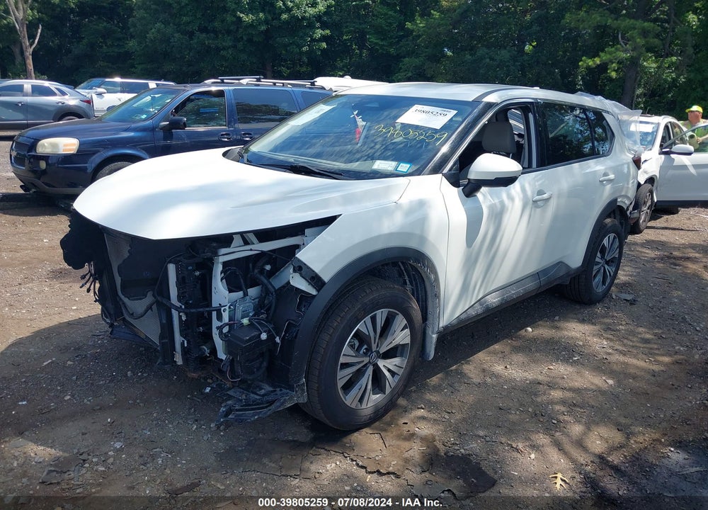 2021 NISSAN ROGUE SV INTELLIGENT AWD VIN: 5N1AT3BB5MC837905
