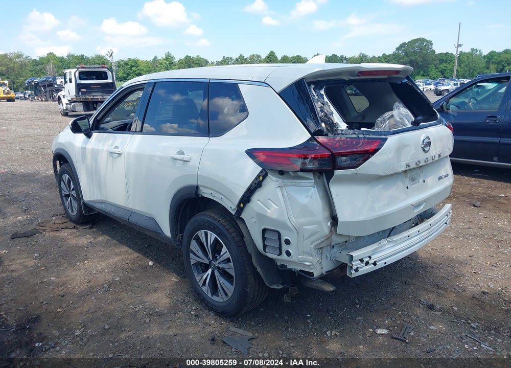 2021 NISSAN ROGUE SV INTELLIGENT AWD VIN: 5N1AT3BB5MC837905