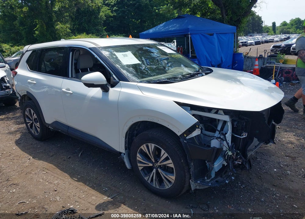 2021 NISSAN ROGUE SV INTELLIGENT AWD VIN: 5N1AT3BB5MC837905