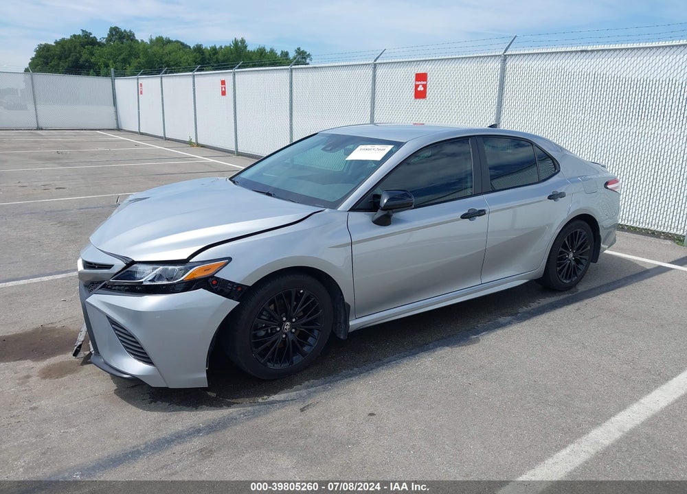 2020 TOYOTA CAMRY SE NIGHTSHADE EDITION VIN: 4T1G11AK1LU384431