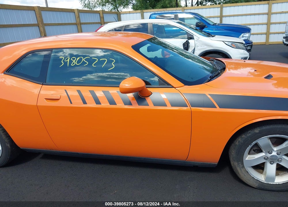 2012 DODGE CHALLENGER SXT VIN: 2C3CDYAG8CH130608
