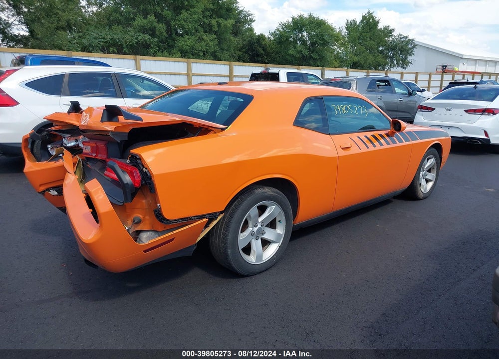 2012 DODGE CHALLENGER SXT VIN: 2C3CDYAG8CH130608