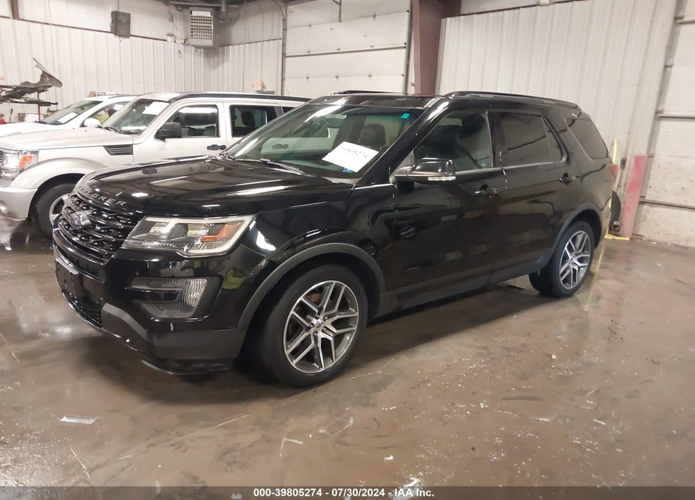 2016 FORD EXPLORER SPORT VIN: 1FM5K8GT7GGA09743