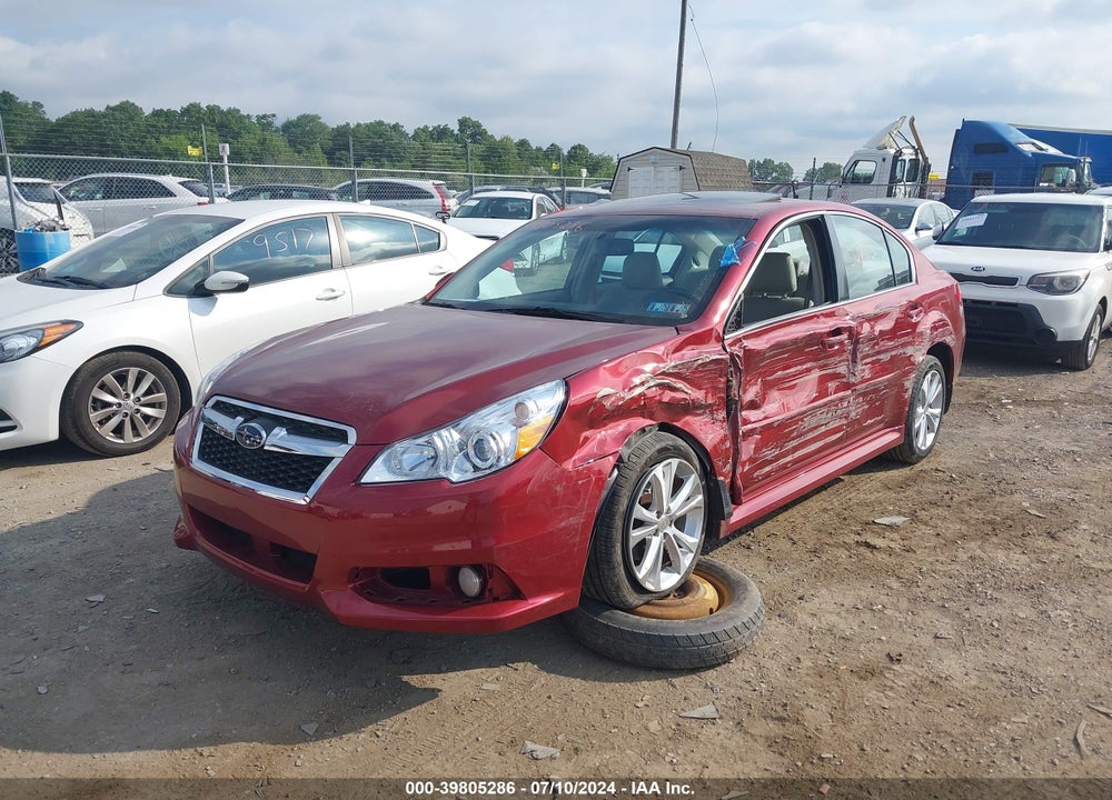 2013 SUBARU LEGACY 2.5I LIMITED VIN: 4S3BMBK66D3029968