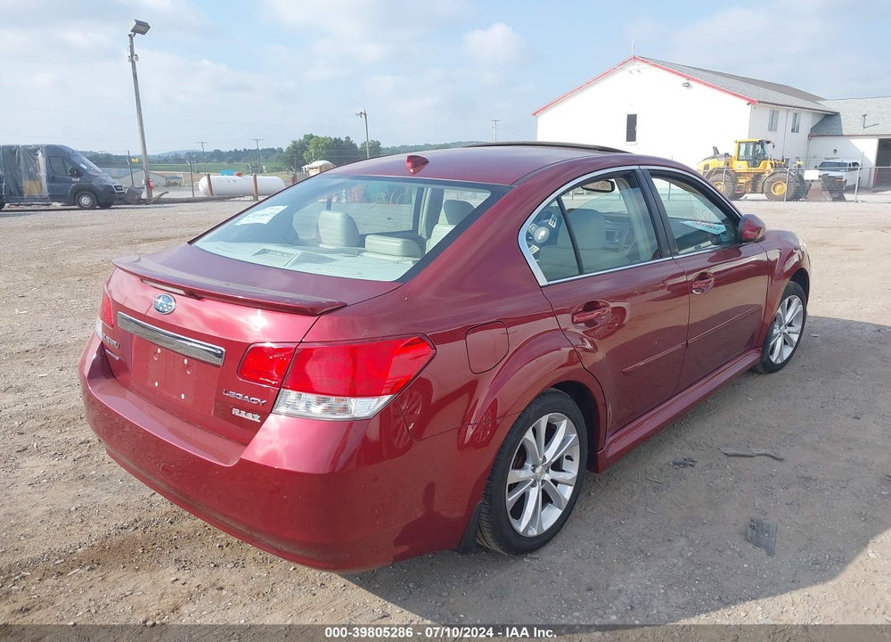 2013 SUBARU LEGACY 2.5I LIMITED VIN: 4S3BMBK66D3029968