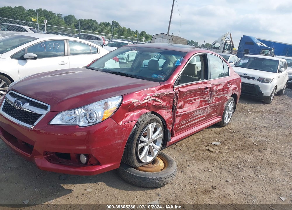 2013 SUBARU LEGACY 2.5I LIMITED VIN: 4S3BMBK66D3029968