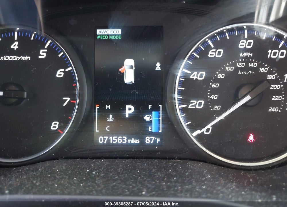 2019 MITSUBISHI OUTLANDER SE VIN: JA4AZ3A31KZ042285