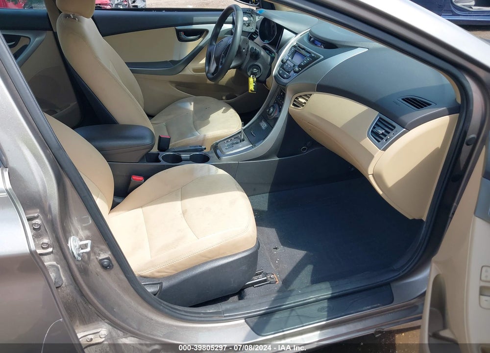 2013 HYUNDAI ELANTRA GLS VIN: 5NPDH4AE7DH349287
