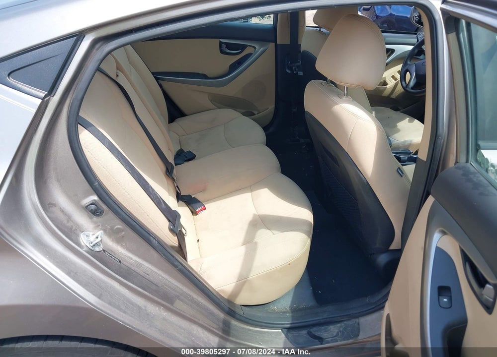 2013 HYUNDAI ELANTRA GLS VIN: 5NPDH4AE7DH349287