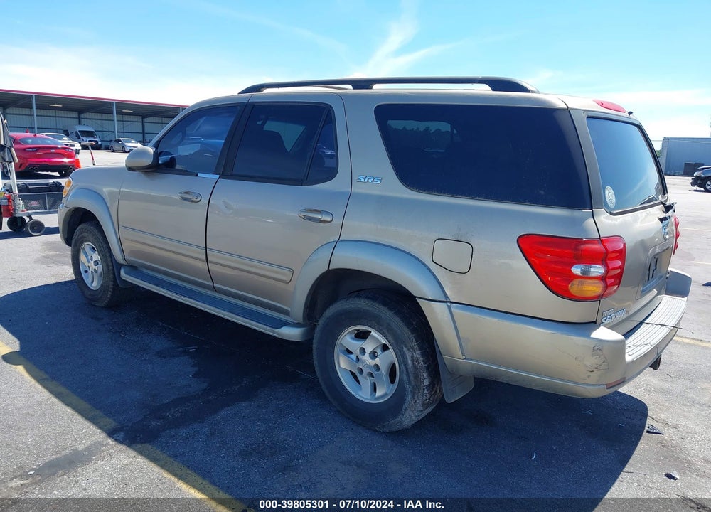 2003 TOYOTA SEQUOIA SR5 V8 VIN: 5TDZT34A63S155334