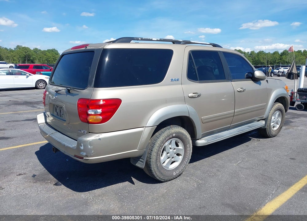 2003 TOYOTA SEQUOIA SR5 V8 VIN: 5TDZT34A63S155334