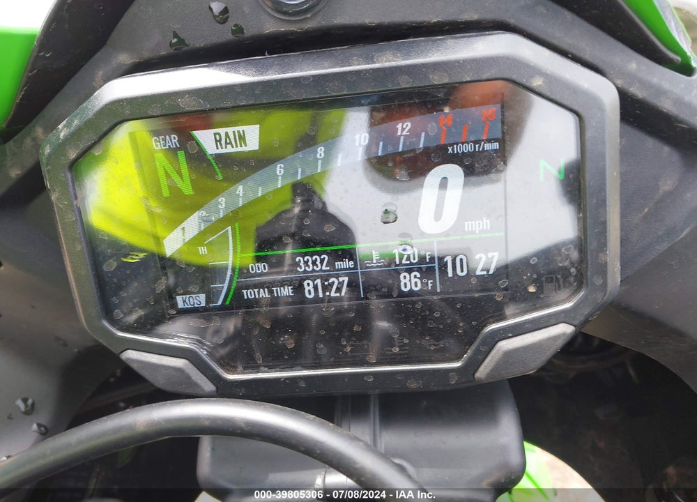 2023 KAWASAKI ZX1002 M VIN: JKBZXVM15PA004963