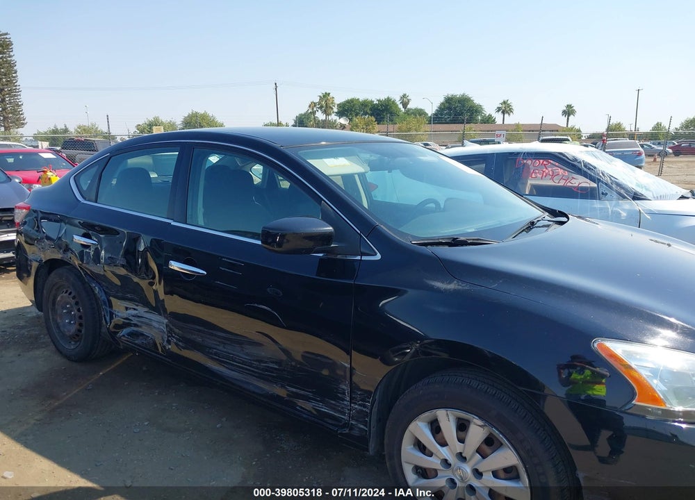 2014 NISSAN SENTRA S VIN: 3N1AB7AP7EY260365