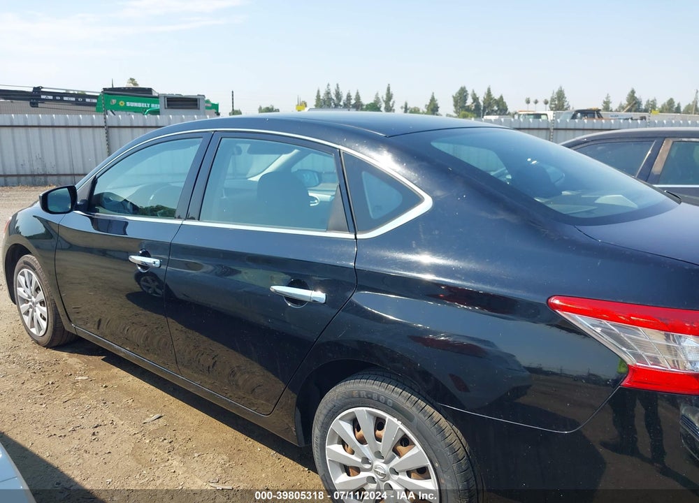 2014 NISSAN SENTRA S VIN: 3N1AB7AP7EY260365