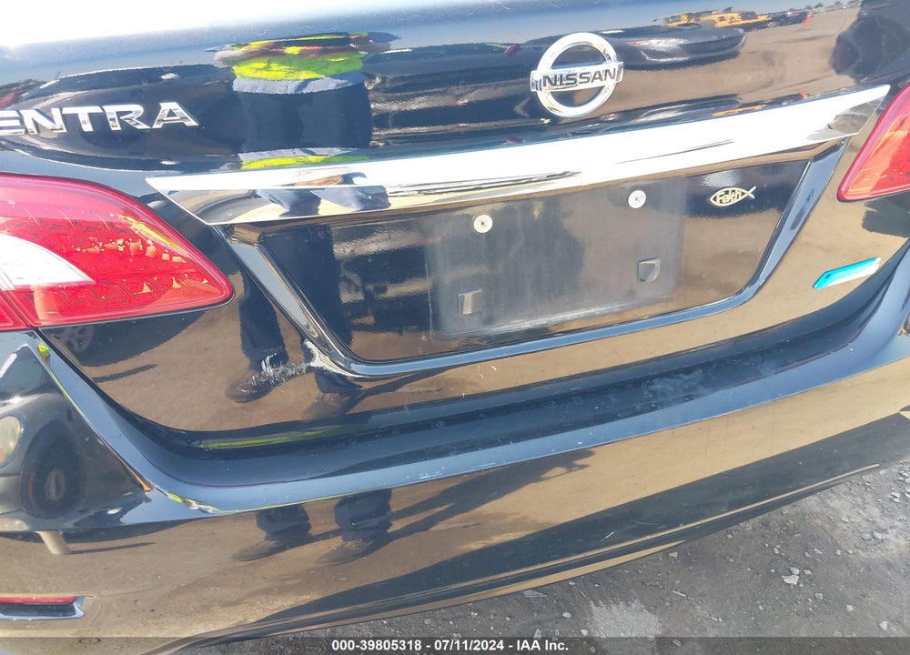 2014 NISSAN SENTRA S VIN: 3N1AB7AP7EY260365