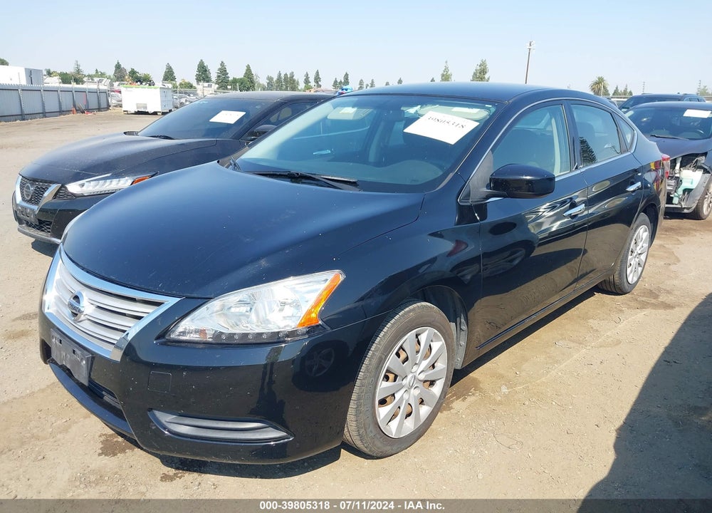 2014 NISSAN SENTRA S VIN: 3N1AB7AP7EY260365