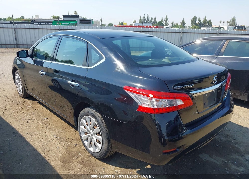 2014 NISSAN SENTRA S VIN: 3N1AB7AP7EY260365