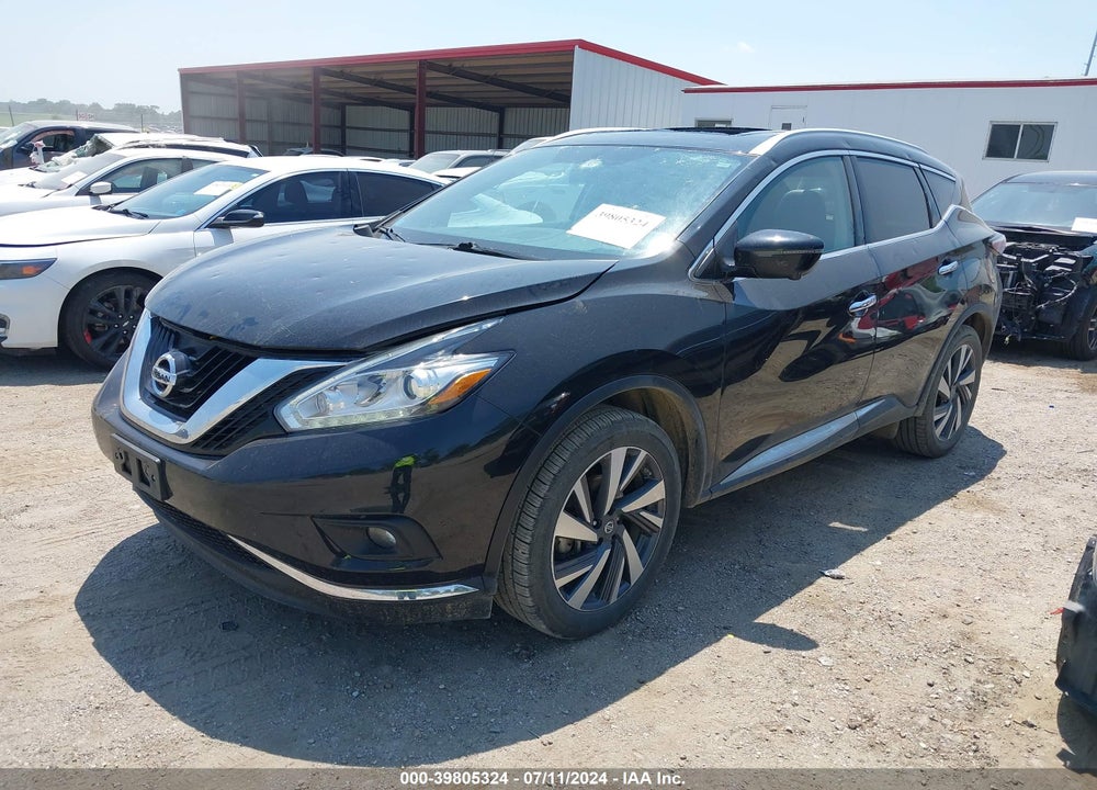 2018 NISSAN MURANO PLATINUM VIN: 5N1AZ2MH5JN192179