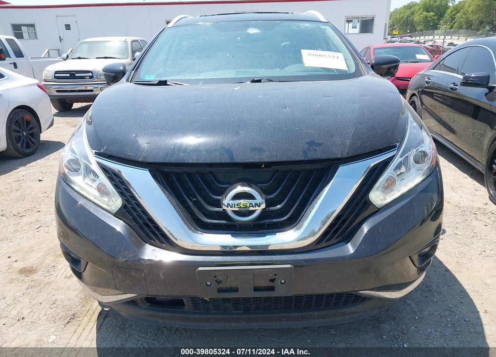 2018 NISSAN MURANO PLATINUM VIN: 5N1AZ2MH5JN192179