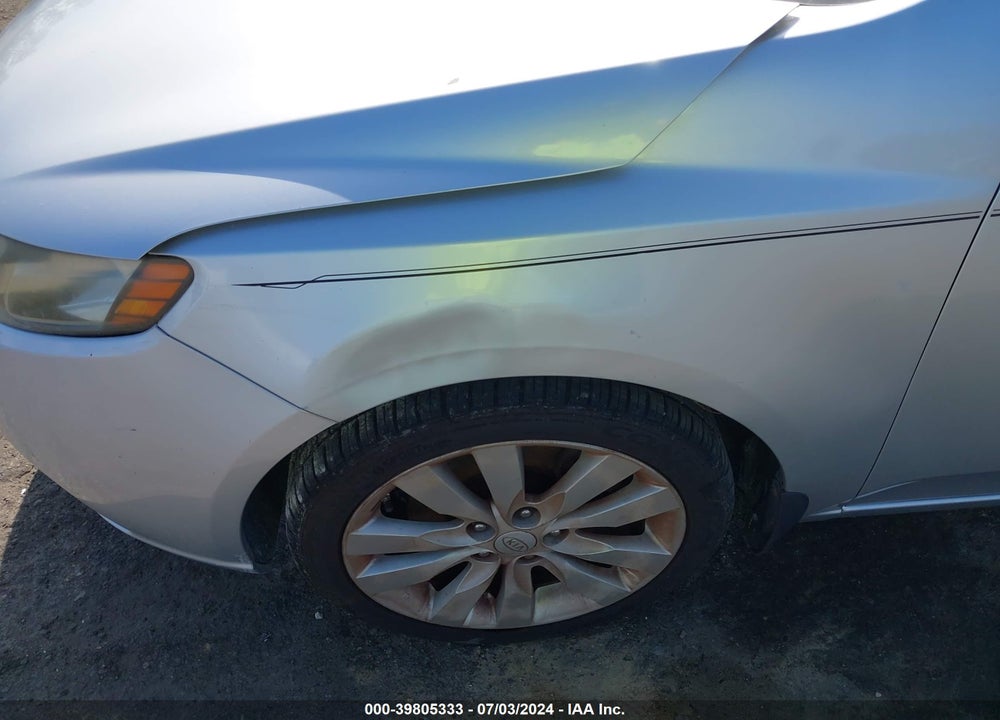 2010 KIA FORTE SX VIN: KNAFW4A30A5306576