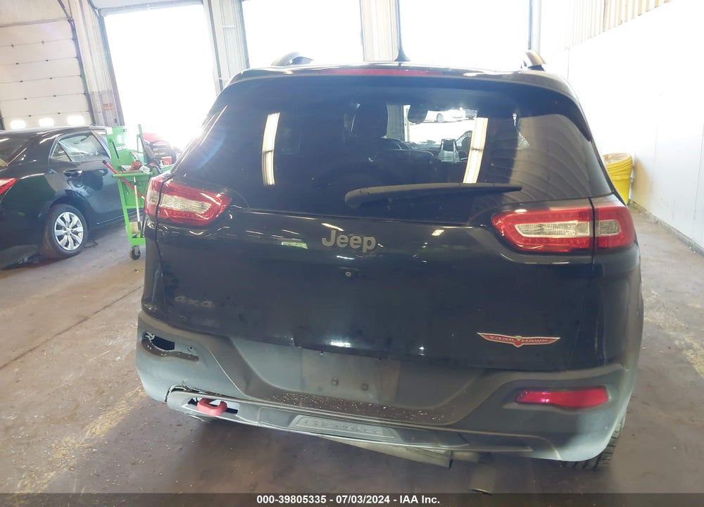 2015 JEEP CHEROKEE TRAILHAWK VIN: 1C4PJMBS1FW635414