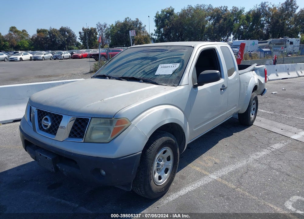 2005 NISSAN FRONTIER XE VIN: 1N6BD06T45C457508