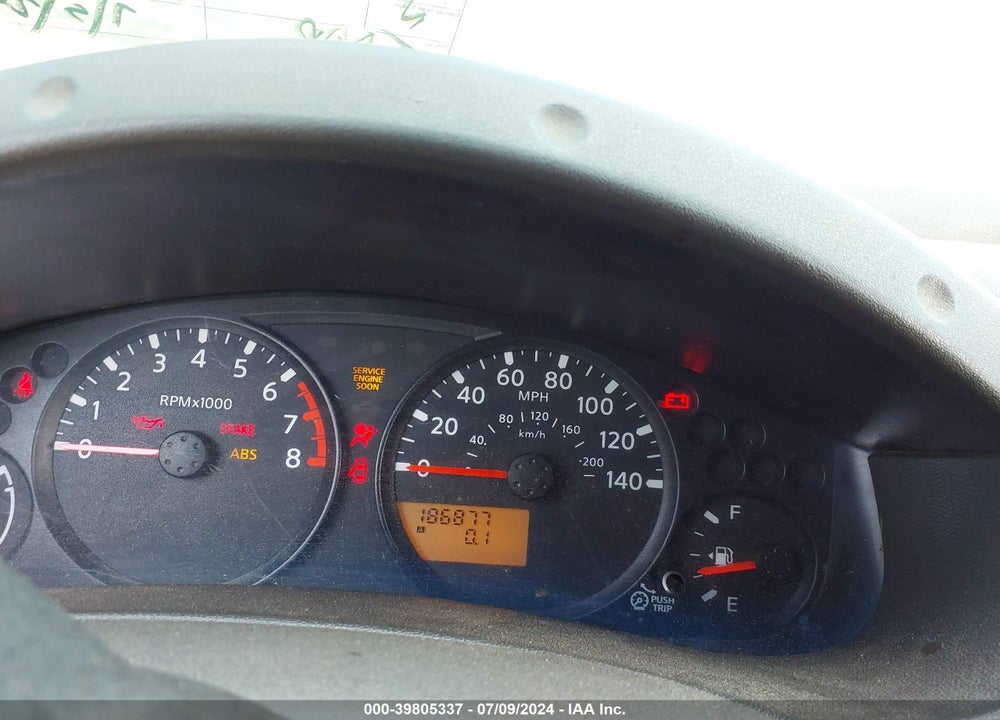 2005 NISSAN FRONTIER XE VIN: 1N6BD06T45C457508