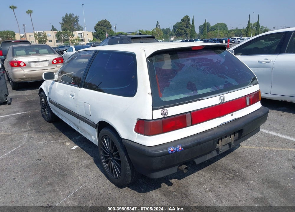 1990 HONDA CIVIC CX VIN: 2HGED644XLH016153