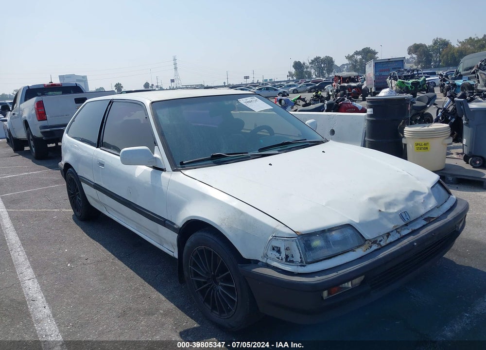 1990 HONDA CIVIC CX VIN: 2HGED644XLH016153