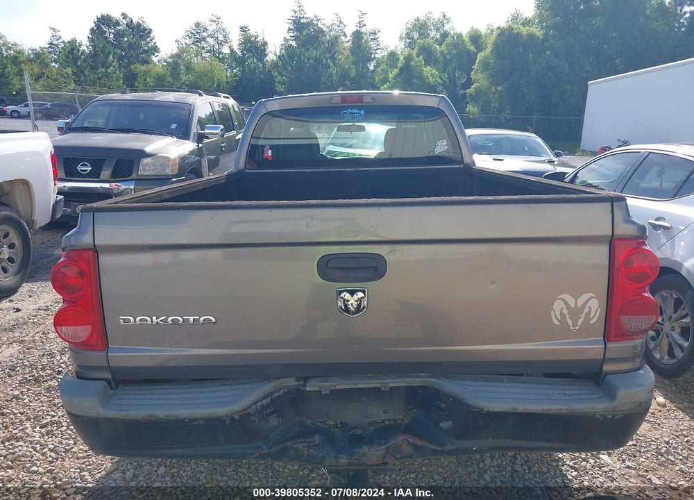 2005 DODGE DAKOTA ST VIN: 1D7HE22K95S293705