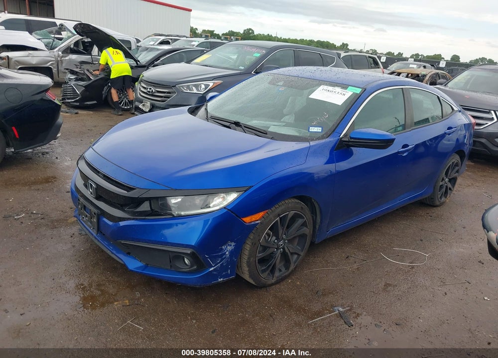 2021 HONDA CIVIC SPORT VIN: 19XFC2F83ME002400
