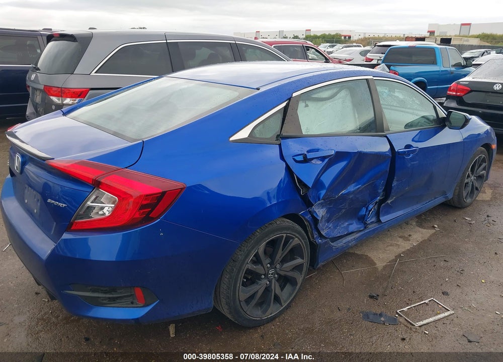 2021 HONDA CIVIC SPORT VIN: 19XFC2F83ME002400