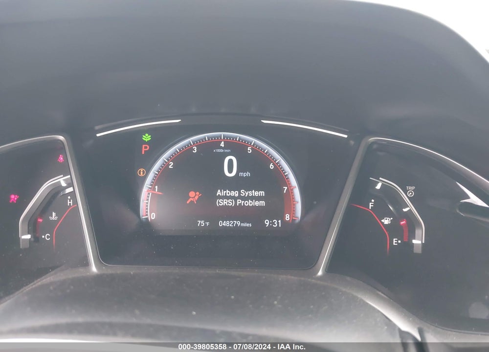 2021 HONDA CIVIC SPORT VIN: 19XFC2F83ME002400