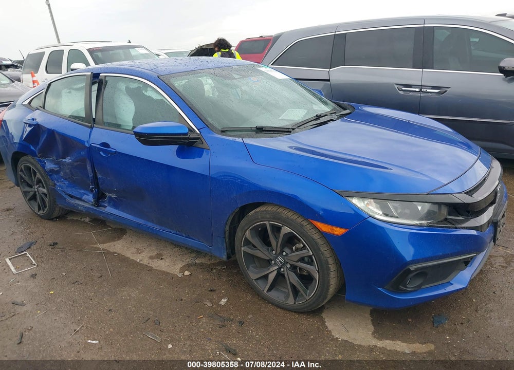 2021 HONDA CIVIC SPORT VIN: 19XFC2F83ME002400