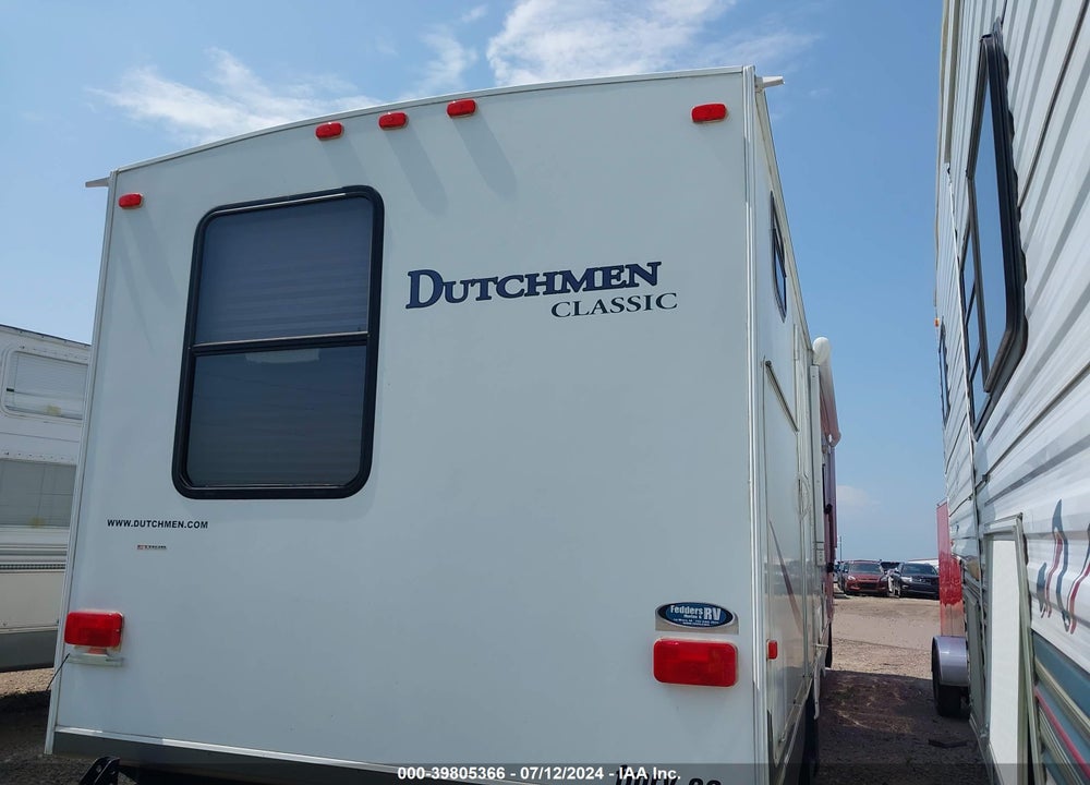 2012 DUTCHMEN CLASSIC 315BHDS TRAVEL TRAILER VIN: 47CTDES28CM442839