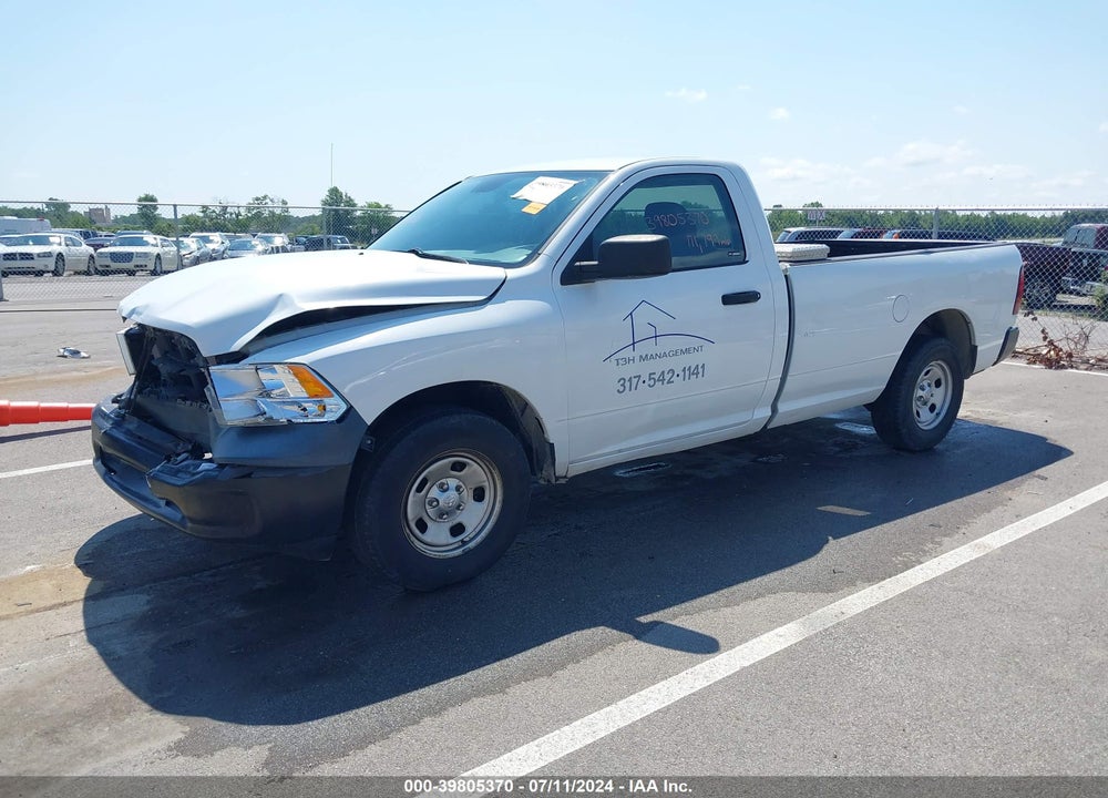 2015 RAM 1500 TRADESMAN VIN: 3C6JR6DG7FG609182