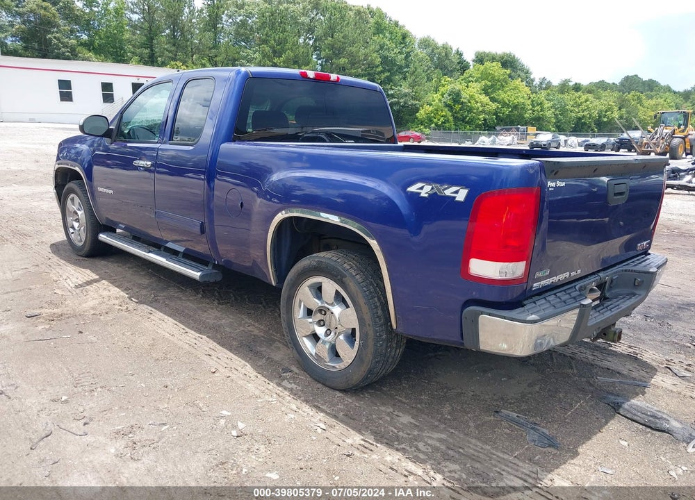 2010 GMC SIERRA 1500 SLE VIN: 1GTSKVE3XAZ231097