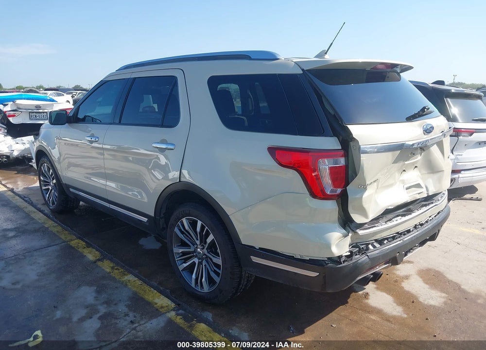 2018 FORD EXPLORER PLATINUM VIN: 1FM5K8HT0JGC05237
