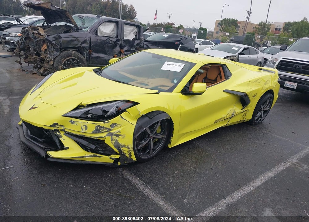 2023 CHEVROLET CORVETTE STINGRAY RWD 3LT VIN: 1G1YC3D49P5141163