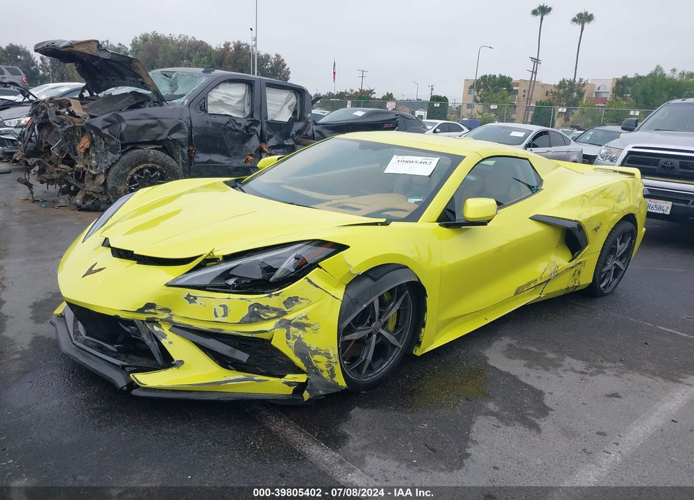 2023 CHEVROLET CORVETTE STINGRAY RWD 3LT VIN: 1G1YC3D49P5141163
