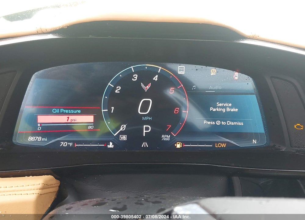 2023 CHEVROLET CORVETTE STINGRAY RWD 3LT VIN: 1G1YC3D49P5141163