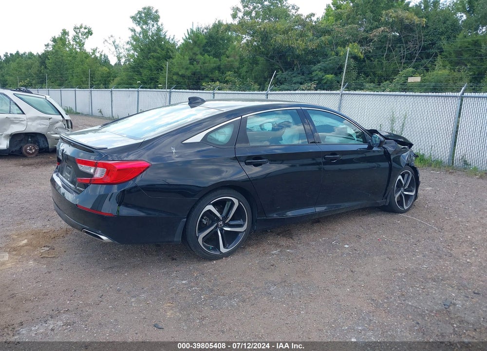 2022 HONDA ACCORD SPORT VIN: 1HGCV1F37NA051195