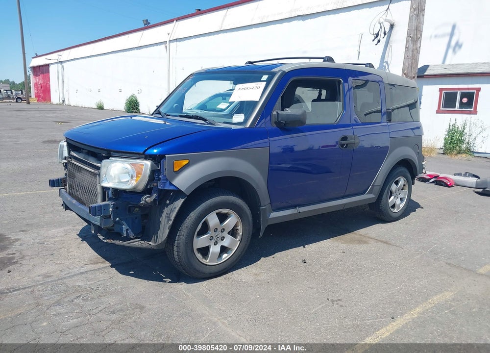 2005 HONDA ELEMENT EX VIN: 5J6YH276X5L000234